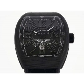 Franck Muller Carbon Fiber Case Luminous Watch Black