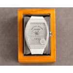 Franck Muller V45 Sc Dt Series Diamond Dial Watch White