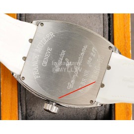 Franck Muller V45 Sc Dt Series Diamond Dial Watch White