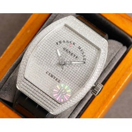 Franck Muller V45 Sc Dt Series Diamond Dial Watch Black