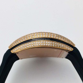 Franck Muller Abf Factory Roman Numeral Dial Watch Black