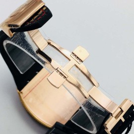 Franck Muller Abf Factory Roman Numeral Dial Watch Black