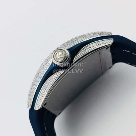 Franck Muller Abf Factory Roman Numeral Dial Watch Blue