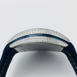 Franck Muller Abf Factory Roman Numeral Dial Watch Blue