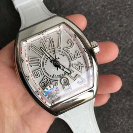 Franck Muller Roman Numeral 45mm Dial Watch White