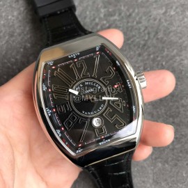 Franck Muller Roman Numeral 45mm Dial Watch Black