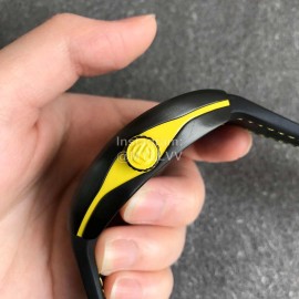 Franck Muller Roman Numeral 45mm Dial Watch Yellow