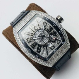 Franck Muller An Factory Diamond Dial Watch