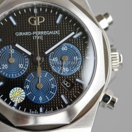 Girard Perregaux Laureato Chronograph 42mm Dial Watch Black