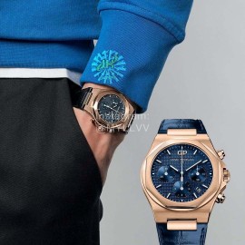 Girard Perregaux Laureato Chronograph 42mm Dial Watch Black