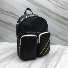 Givenchy Ivenchy Inverted Letters Grain Leather Backpack Black 29920