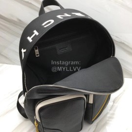 Givenchy Ivenchy Inverted Letters Grain Leather Backpack Black 29920
