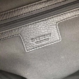 Givenchy Ivenchy Inverted Letters Grain Leather Backpack Black 29920