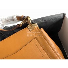 Givenchy Mini Mystic Cowhide Handbag Yellow 0177-4