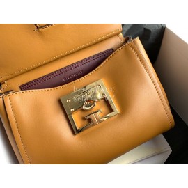 Givenchy Mini Mystic Cowhide Handbag Yellow 0177-4
