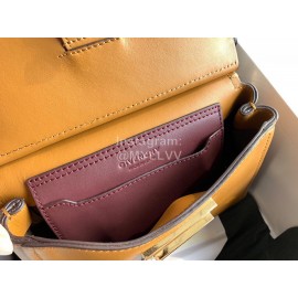 Givenchy Mini Mystic Cowhide Handbag Yellow 0177-4