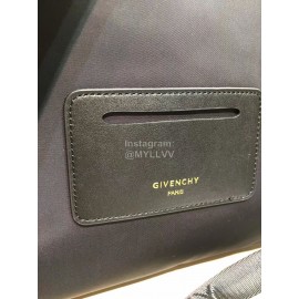 Givenchy Crocodile Head Canvas Backpack Black
