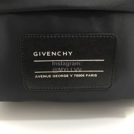 Givenchy Flying Dragon Letter Logo Canvas Backpack Black