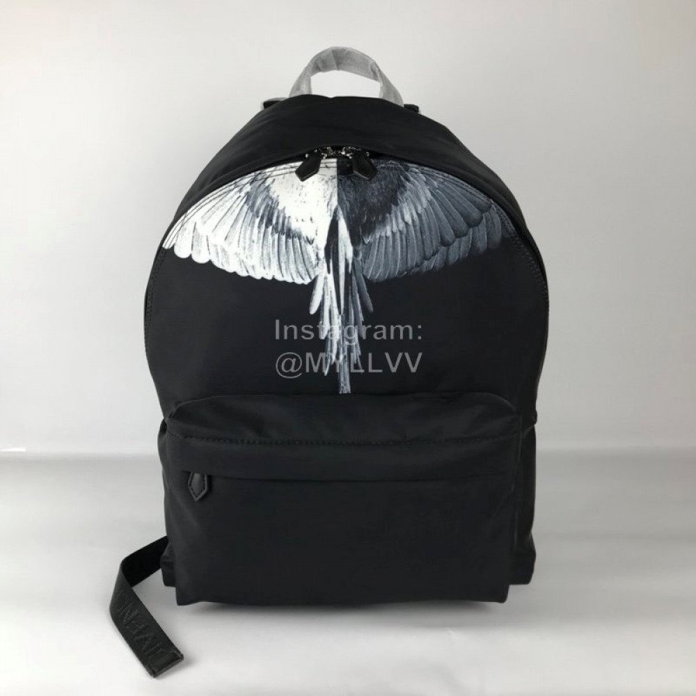 Givenchy Flying Eagle Logo Canvas Backpack Black