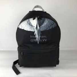 Givenchy Flying Eagle Logo Canvas Backpack Black