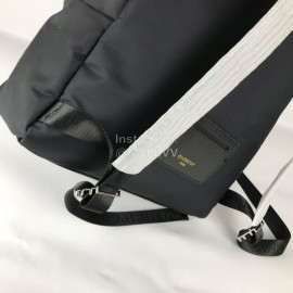 Givenchy Flying Eagle Logo Canvas Backpack Black