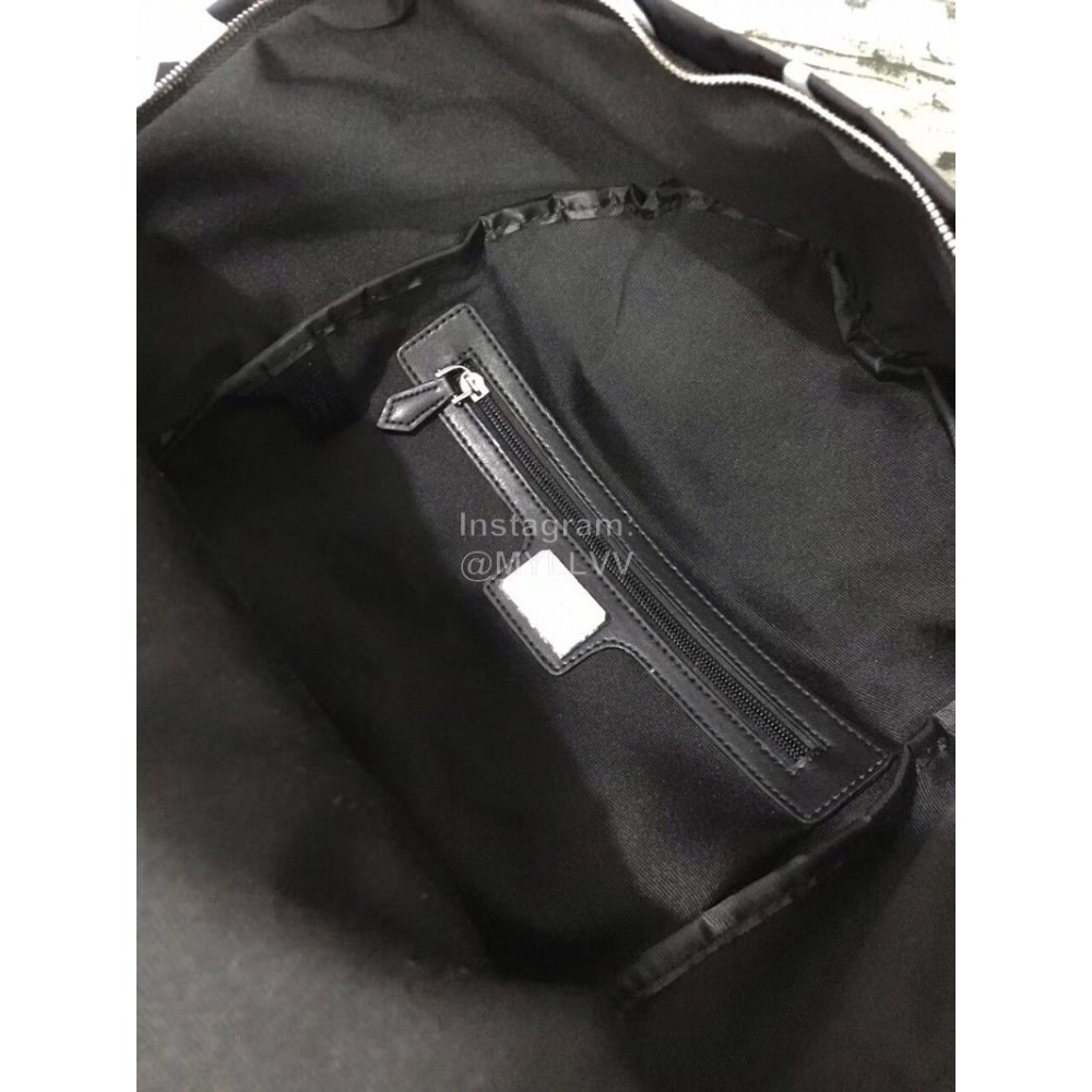 Givenchy Anime Cartoon Avatar Cowhide Backpack Yellow