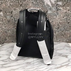 Givenchy Star Pattern Fashion Leather Backpack Black