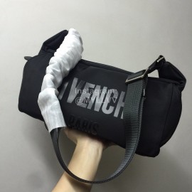 Givenchy Letter Fashion Men's Crossbody Chest Bag Black