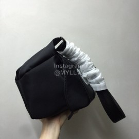 Givenchy White Letters With Men's Crossbody Chest Bag In Pure Black