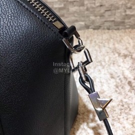 Givenchy Antigona Goat Pattern Motorcycle Medium Tote Black