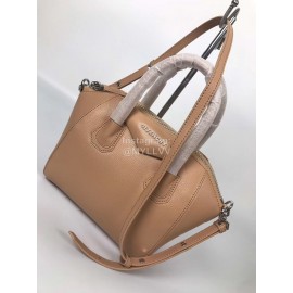 Givenchy Antigona Goat Pattern Motorcycle Tote Orange