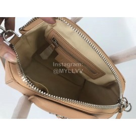 Givenchy Antigona Goat Pattern Motorcycle Tote Orange