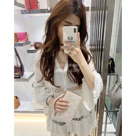 Givenchy Strap Wallet Diamond Diagonal Diagonal Bag Milk Tea Color 0199006