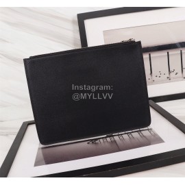 Givenchy Fawn Portrait Image Cowhide Handbag Black