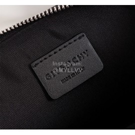 Givenchy Fawn Portrait Image Cowhide Handbag Black