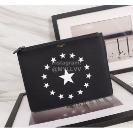 Givenchy Aperture Surround Five-Star Pattern Leath..