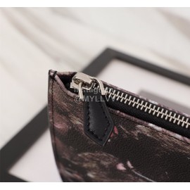 Givenchy Gorilla Pattern Leather Handbag Black