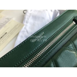 Givenchy Pocket Diamond Long Chain One-Shoulder Diagonal Bag Olive Green