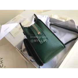 Givenchy Pocket Diamond Long Chain One-Shoulder Diagonal Bag Olive Green