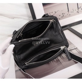 Givenchy Pandora Letter Ribbon Pandora Box Shoulder Bag Black