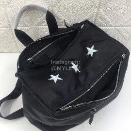 Givenchy Pandora Retro Pleated Square Messenger Bag Black