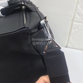 Givenchy Pandora Retro Pleated Square Messenger Bag Black