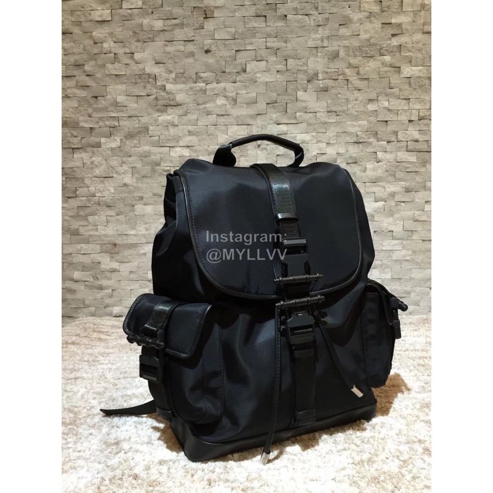 Givenchy Fashion Canvas Backpack Black