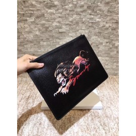 Givenchy Personality Tiger Leather Handbag Black