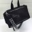 Givenchy Pandora Medium Leather Hand Messenger Bag Pure Black