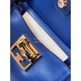 Givenchy Mini Mystic Flap Crossbody Tote Sapphire Blue