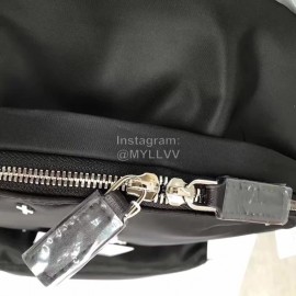 Givenchy Star Embellished Double Shoulder Cowhide Backpack Black