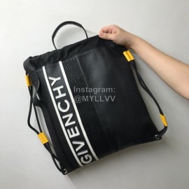 Givenchy Motocross Inverted Nylon Drawstring Bag Yellow