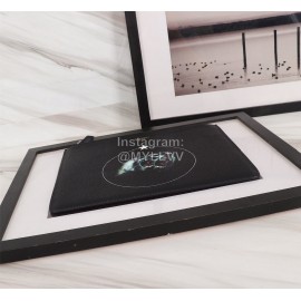 Givenchy Seal Ring Pattern Clutch Black