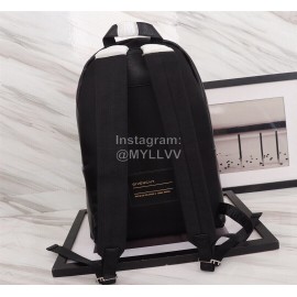 Givenchy Double Check Double Shoulder Rucksack Cowhide Black